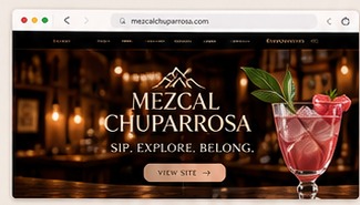 Mezcal Chuparrosa website project